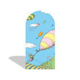 Oh Baby The Place Youll Go Birthday Baby Shower Party Arch Backdrop Wall Cloth Cover